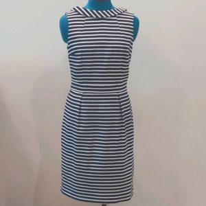 Navy/white striped Boden Martha Dress 6 - 2 for 50!